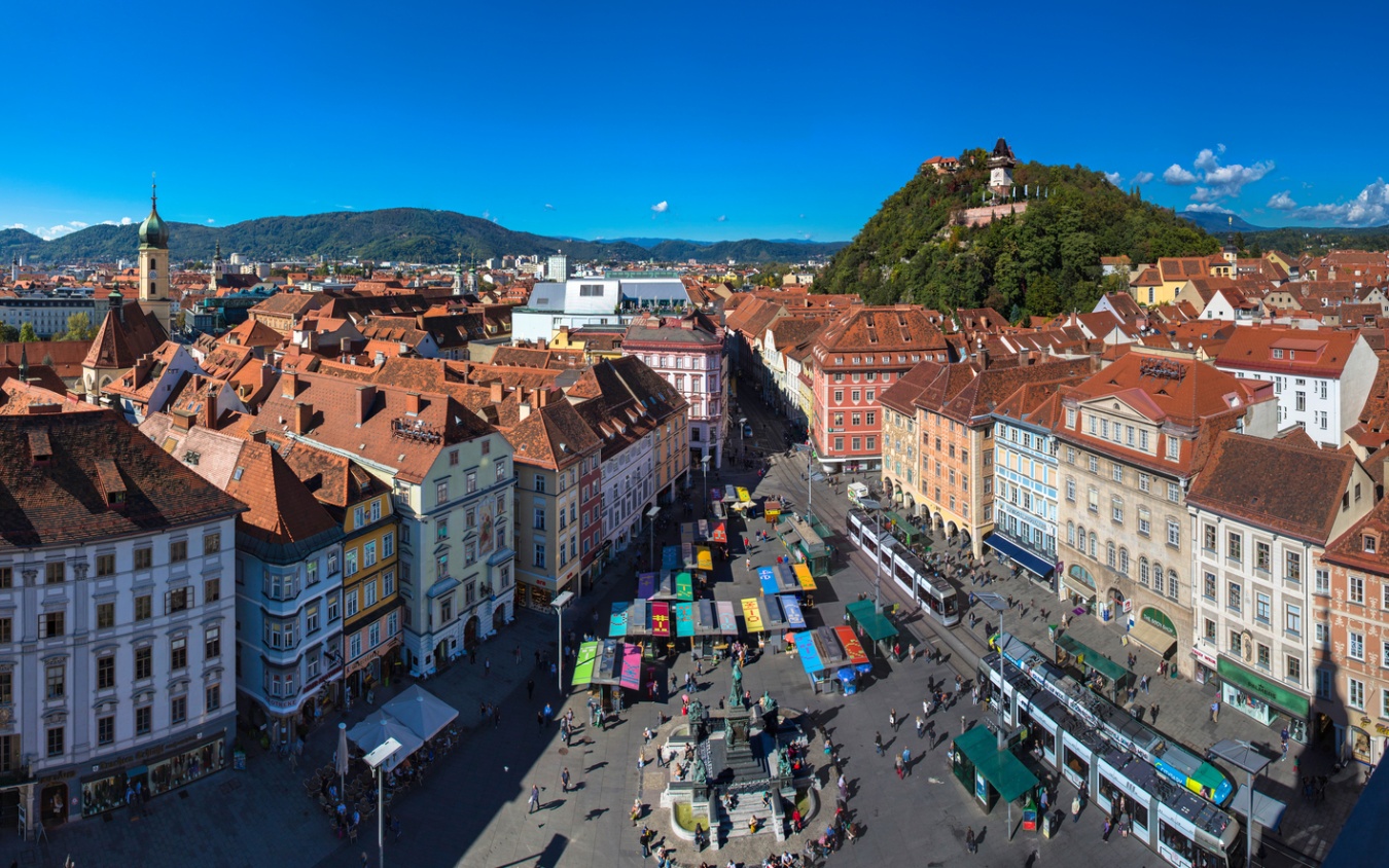 Graz Österreich Trans Alpin Express