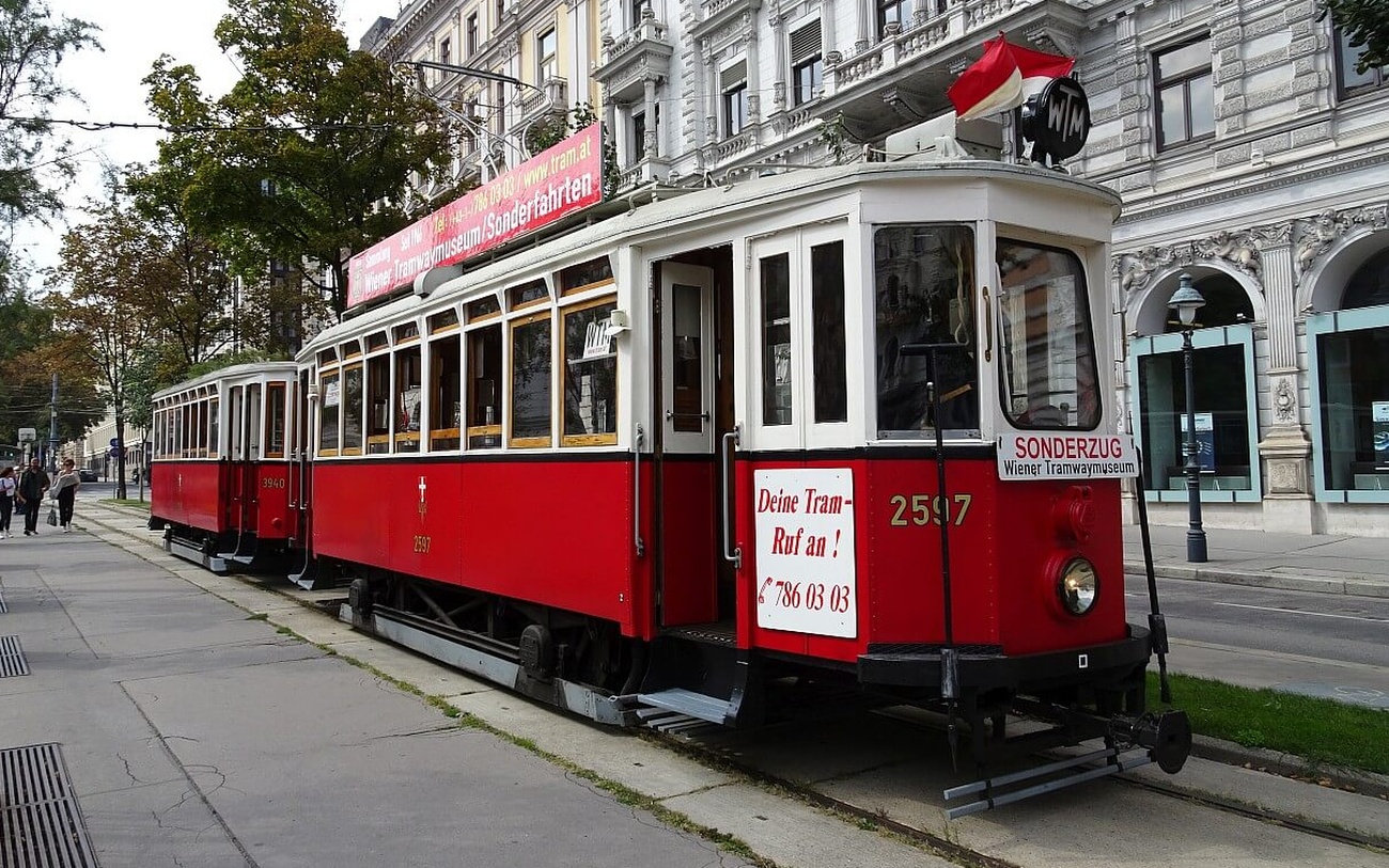 historische Straßenbahn Wien