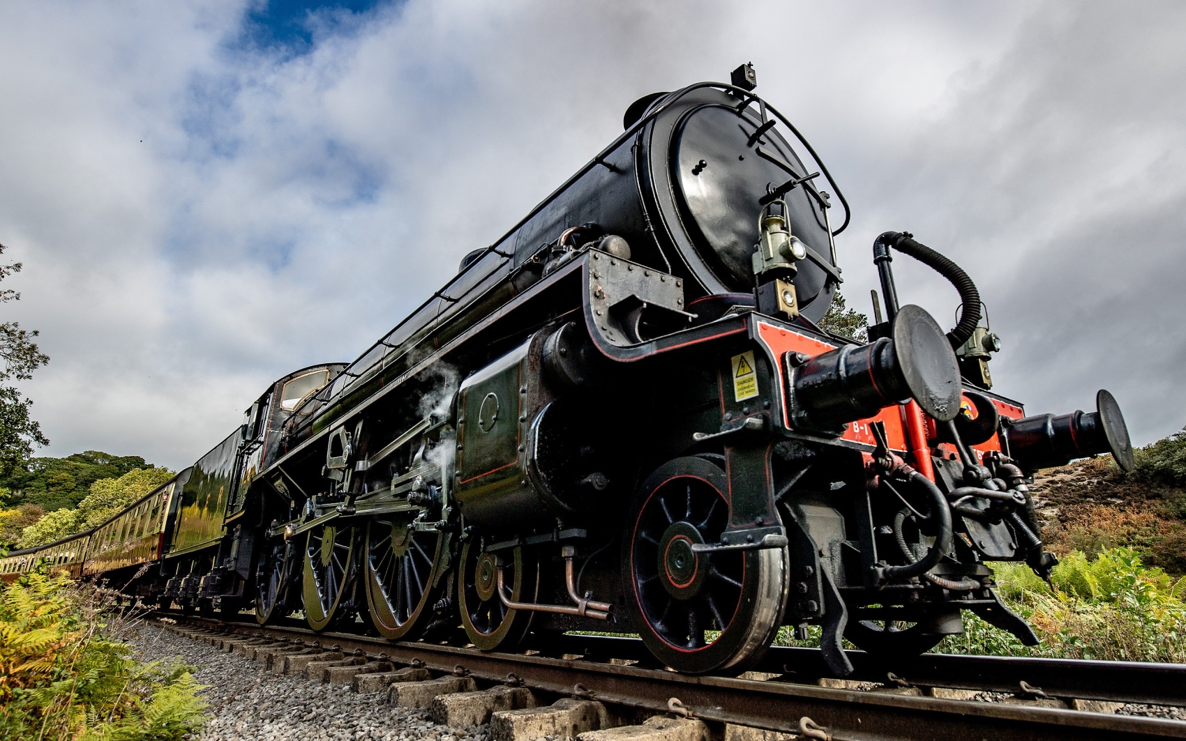 Eisenbahn Nostalgie Dampfzug Großbritannien B1 Nr 1264 ex London and North Eastern Railway England