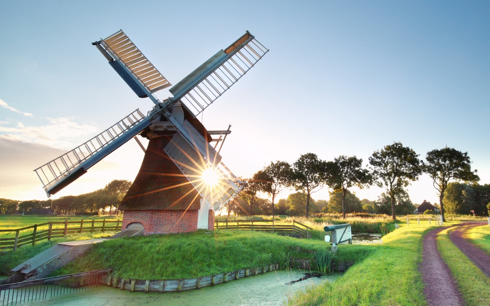 Nostalgie Windmühle Windmühlen Holland