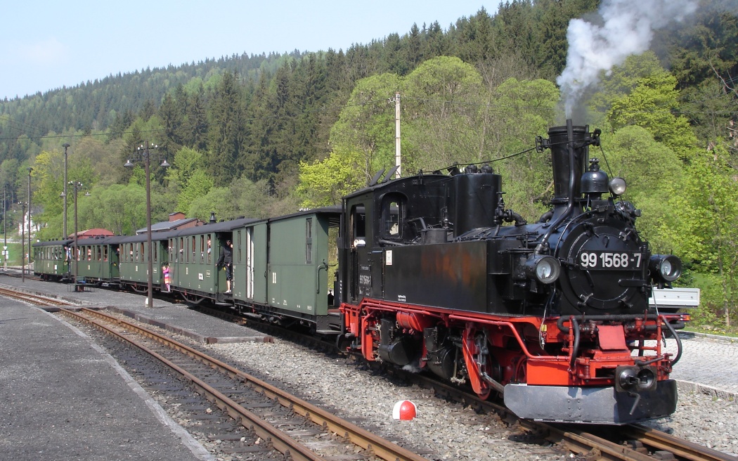 Nostalgie Sachsen Schmalspurbahn Weißeritztal Weißeritztalbahn