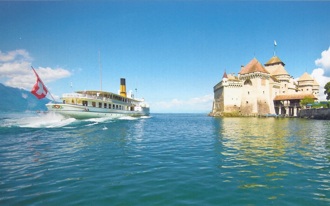 Lac Leman Schweiz Genfer See Genf