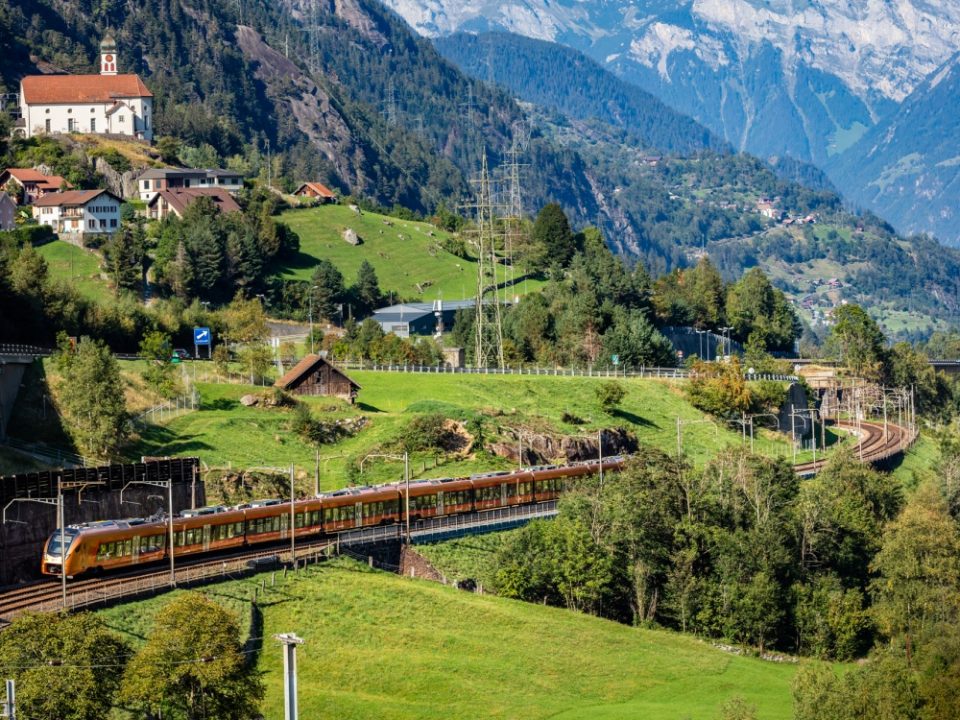 Treno Gottardo Schweiz