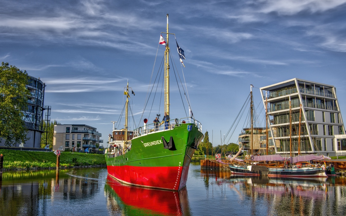 Nostalgie Greundiek Stade Nordsee Hansestadt