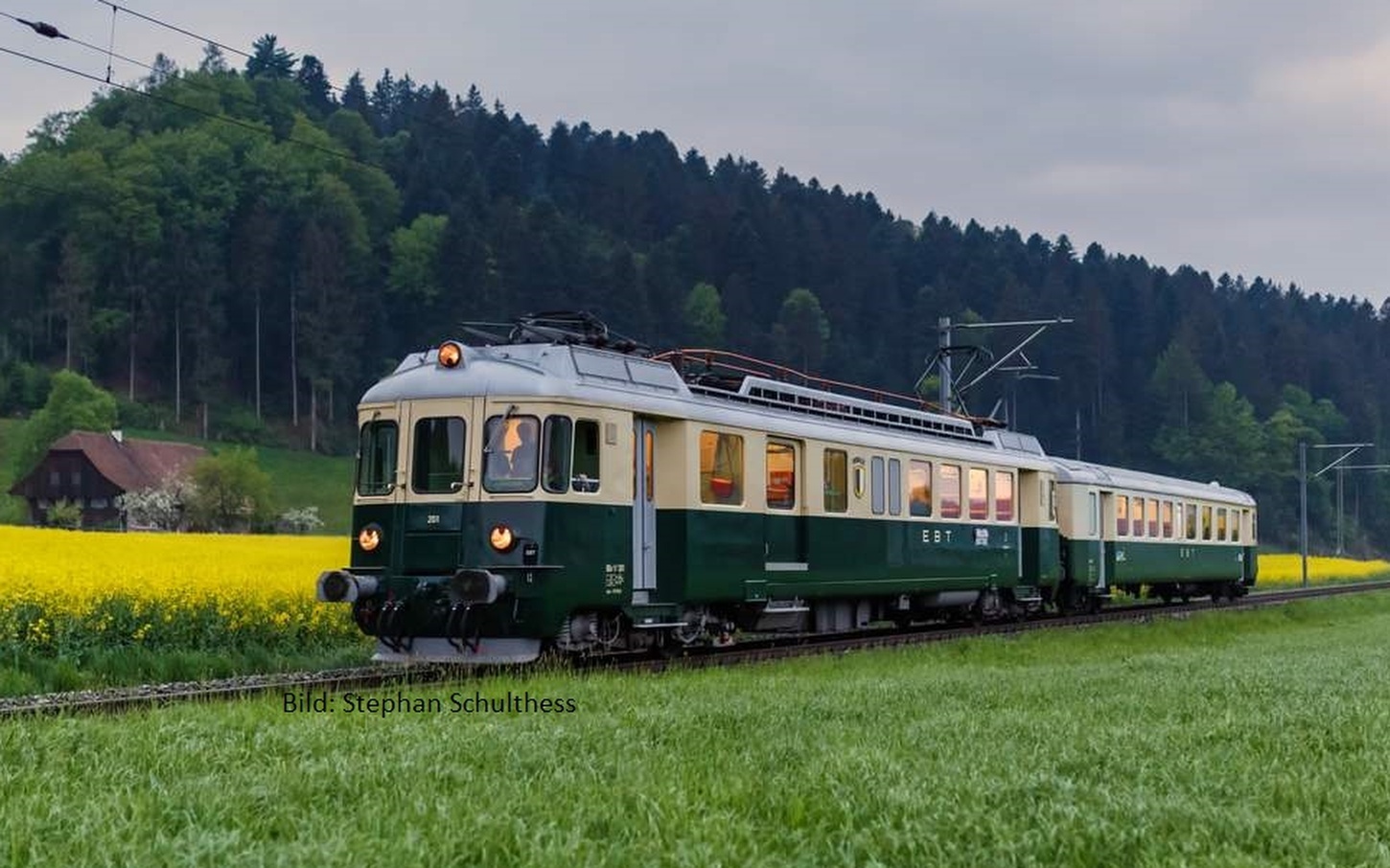 Damals Classic Pendelzug Mirage Schweiz