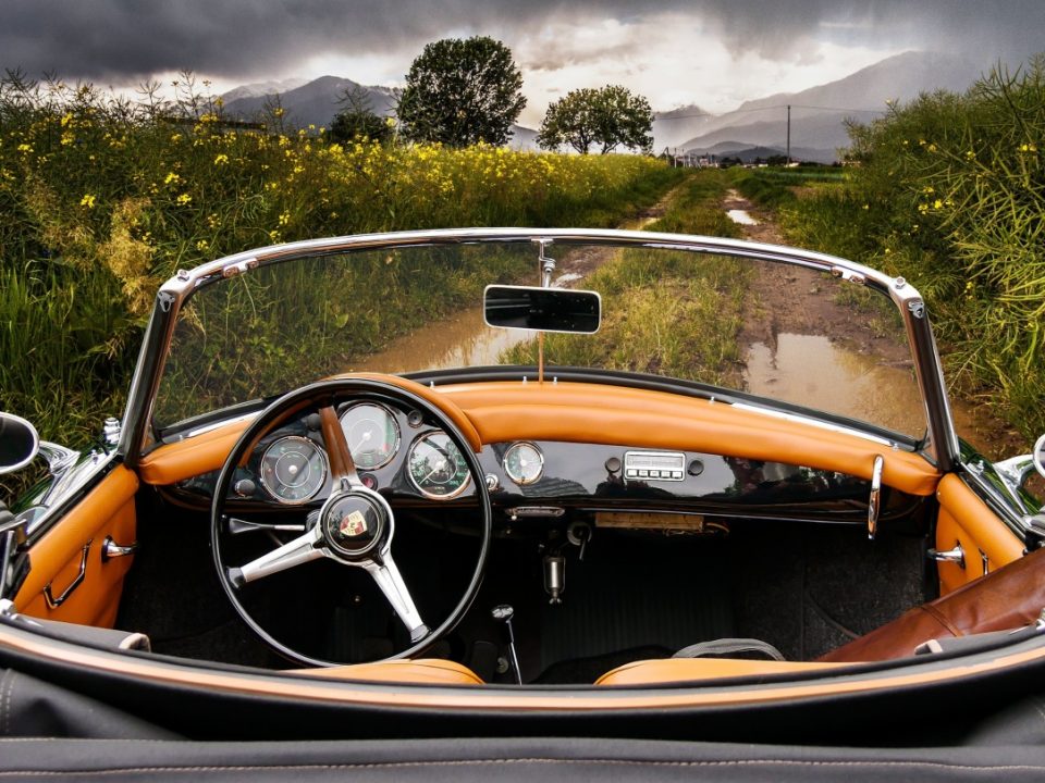 Cockpit Cabrio Porsche Classic Oldtimer