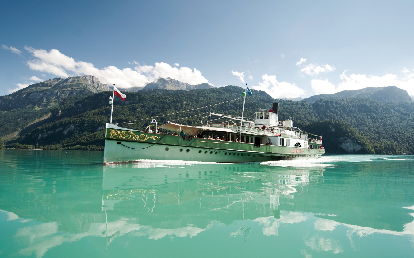 Classic Dampfschiff Berner Oberland Thunersee Brienzer See