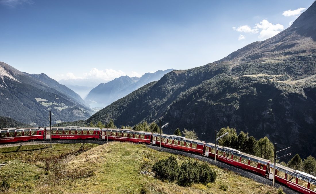 Bernina Express, Alp Grüm,