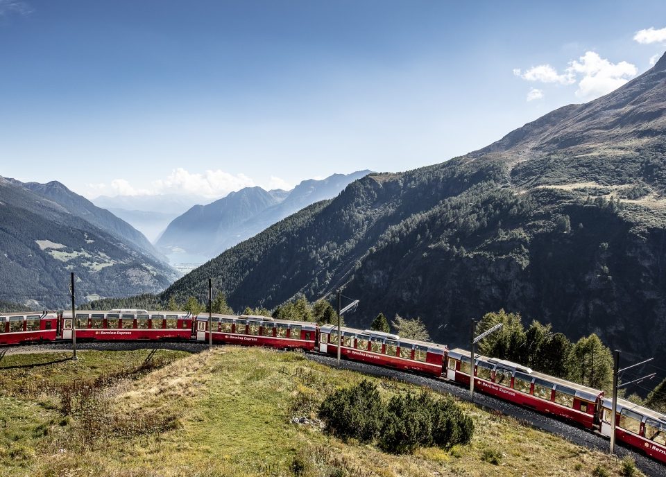 Bernina Express, Alp Grüm,