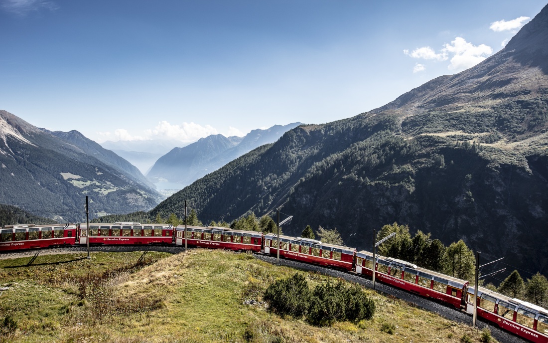 Bernina Express, Alp Grüm,