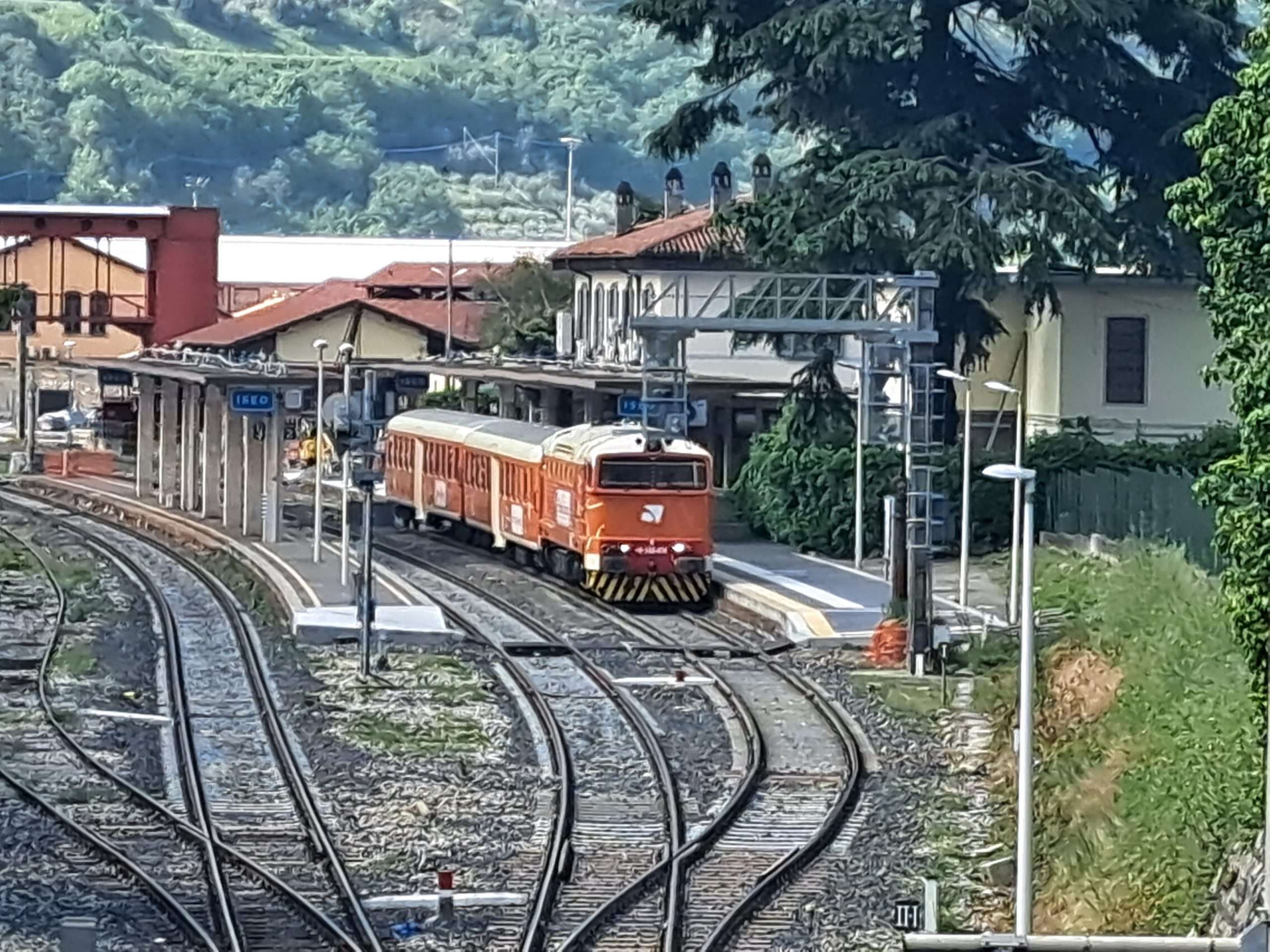 Treni dei Sarpori Italien Iseo See