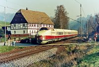 Nostalgie Europäische Bahngeschichte SVT Görlitz Schnellverkehrstriebwagen Diesel-Triebwagen