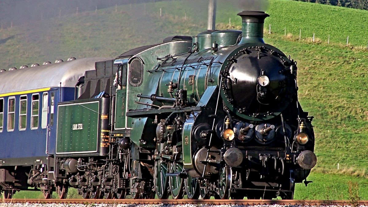 Dampflok 18 478 Dampflokomotive S3/6 3673 Bayerisches Eisenbahnmuseum Nördlingen